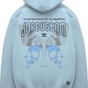 Heren JORCUSTOM | Jorcustom Evolve Zipped Hoodie Blue Blauw