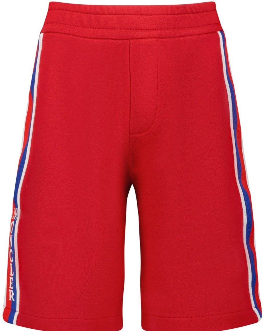 Kids Moncler Shorts | Moncler Moncler 8H00015 809Ag Kinder Shorts Rood Rood