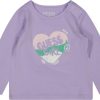 Kids Guess Shirts | Guess Guess Baby Meisjes T-Shirt Lila Paars