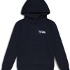 Kids Malelions Truien | Malelions Junior Borders Hoodie Blauw