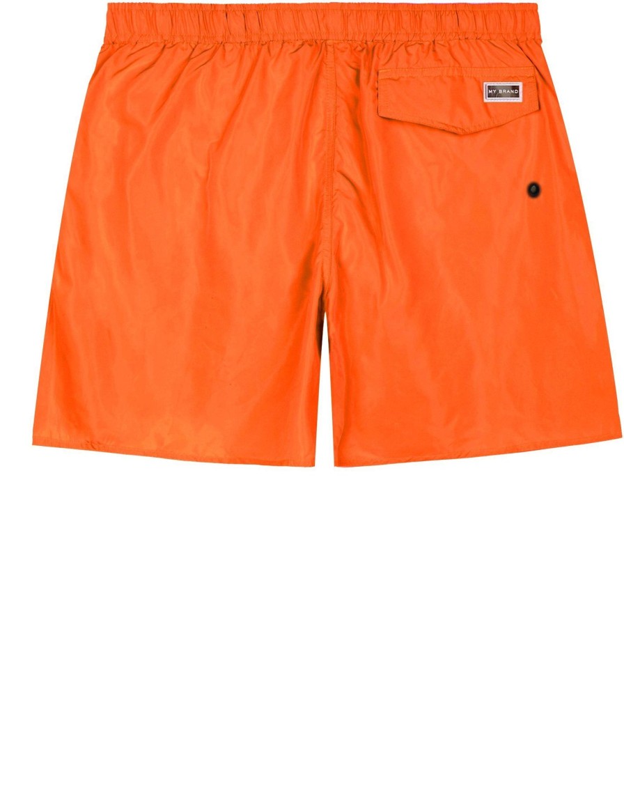 Heren My Brand | My Brand Basic Swim Capsule Swimshort Oranje