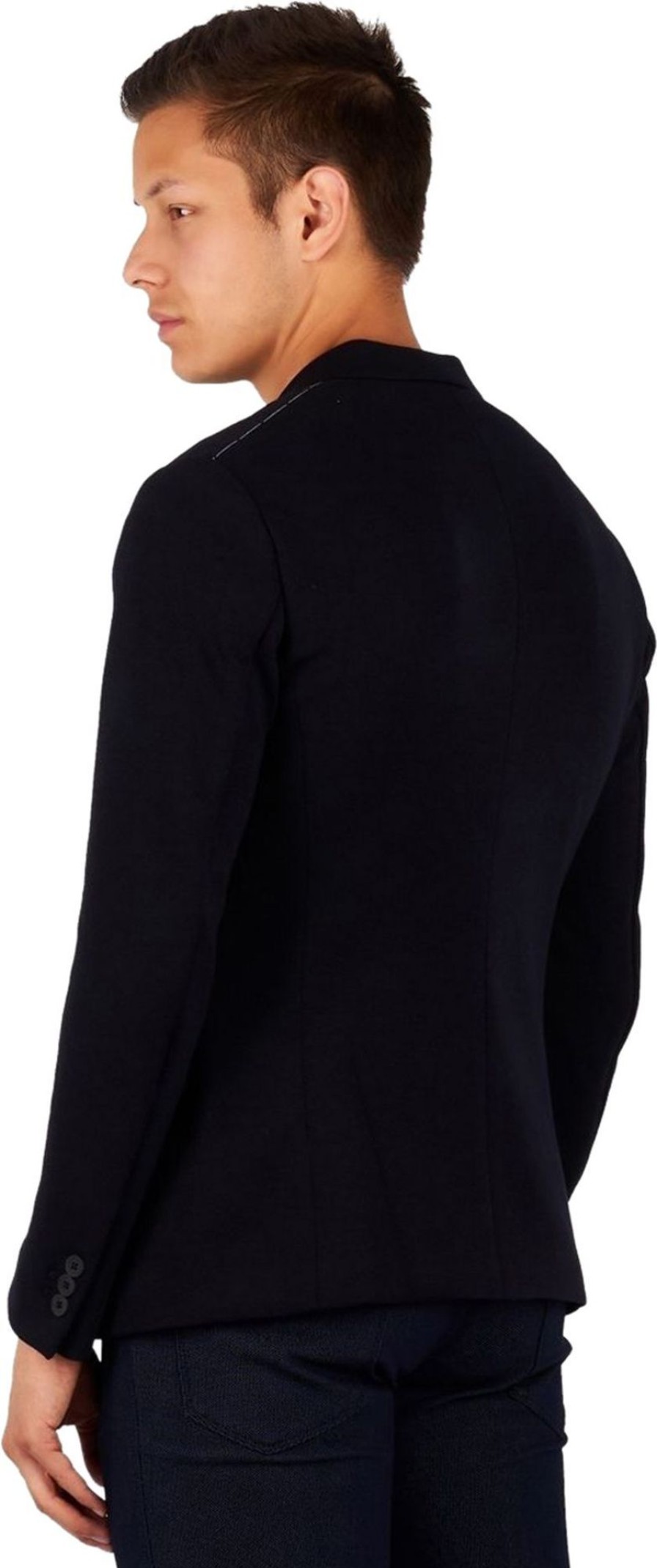 Heren Emporio Armani | Emporio Armani Blue Blazer Blauw