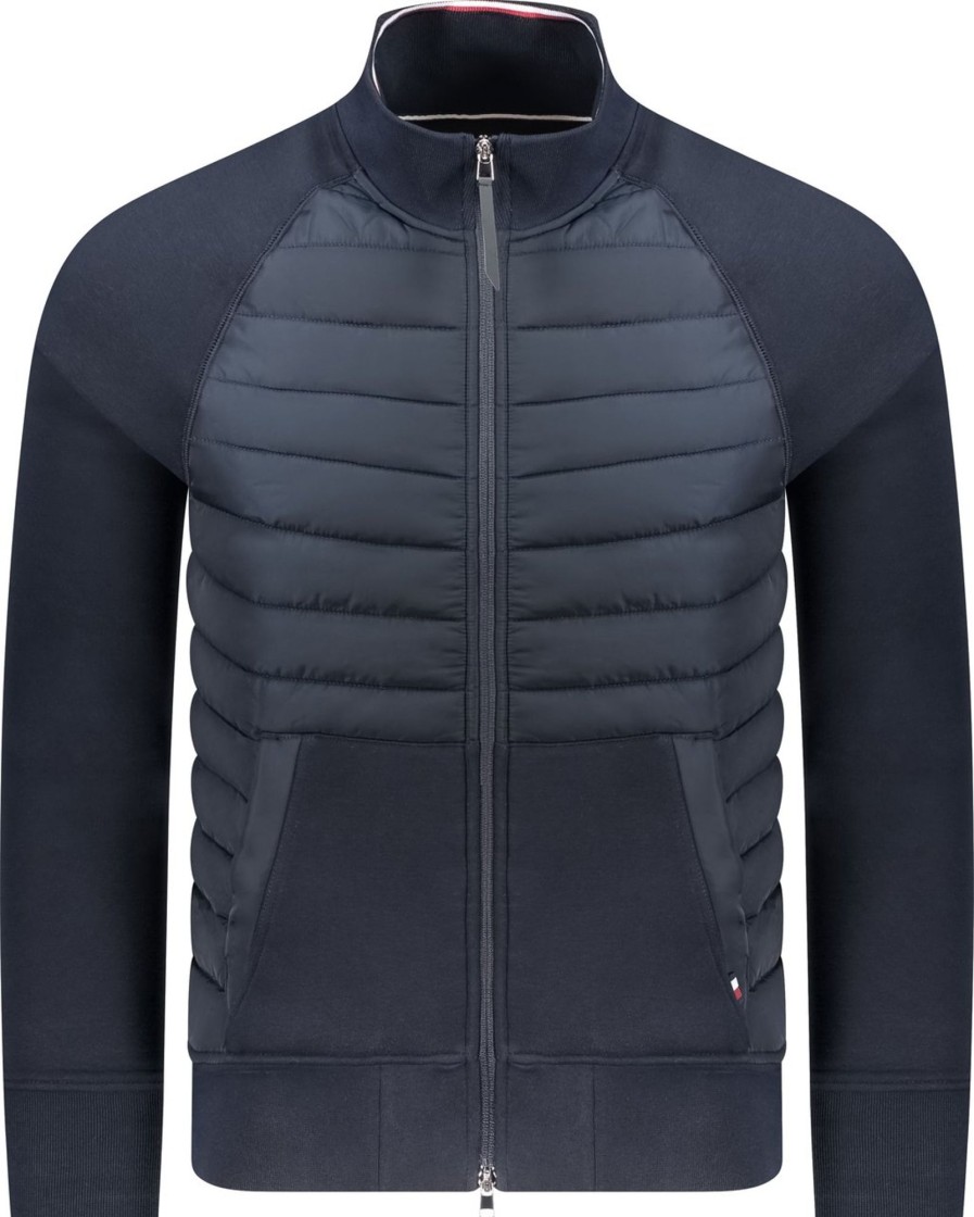 Heren Tommy Hilfiger | Tommy Hilfiger Vest Blauw Blauw