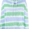 Dames MSGM | Msgm Tie-Dye Stripe-Print Hoodie Divers