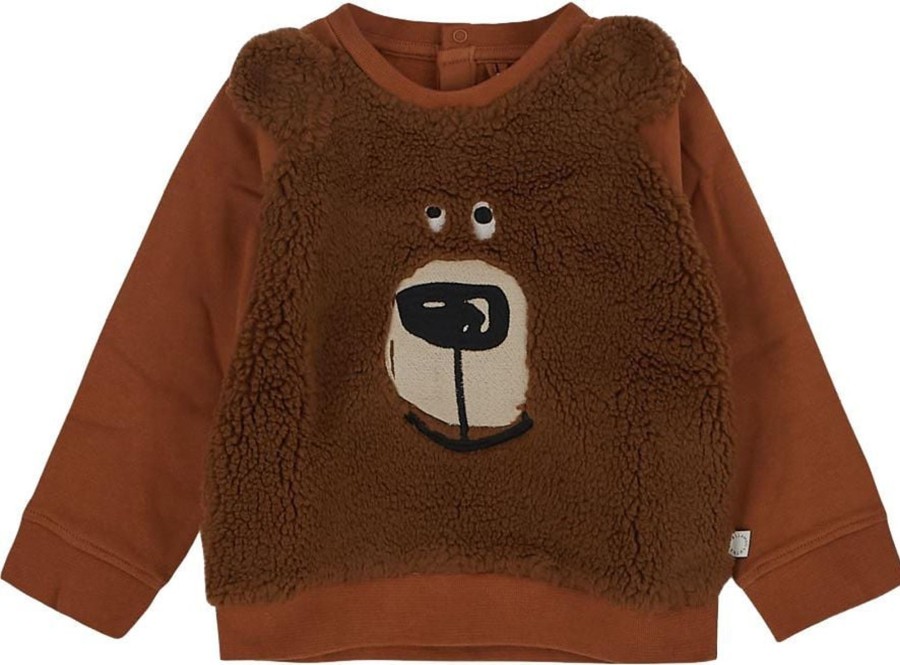 Kids Stella McCartney Sets | Stella Mccartney Bear Sweatshirt Bruin