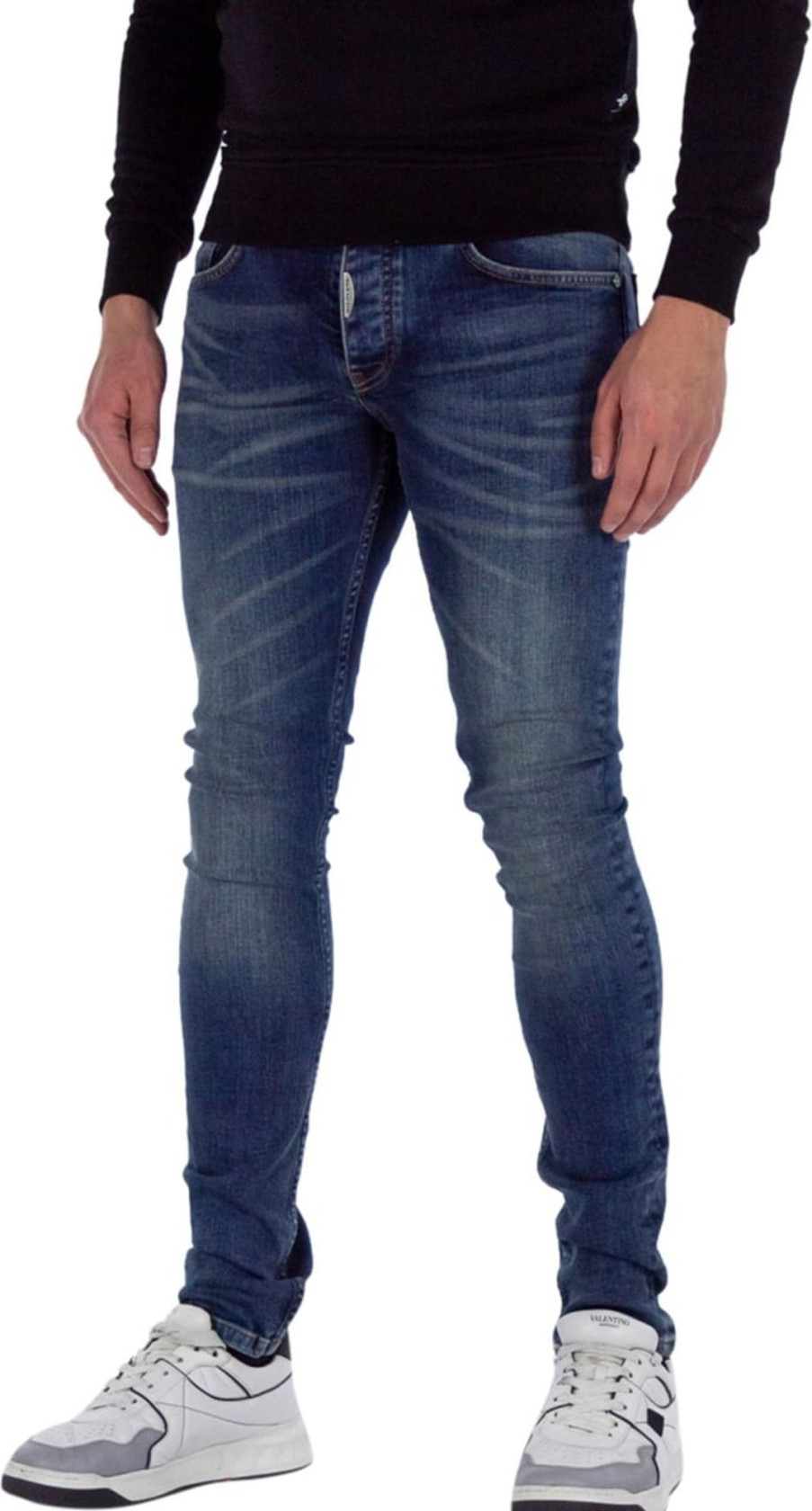 Heren Richesse | Richesse Mars Deluxe Blue Jeans Blauw