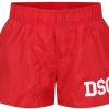 Kids Dsquared2 Badkleding | Dsquared2 Zwembroek Rood