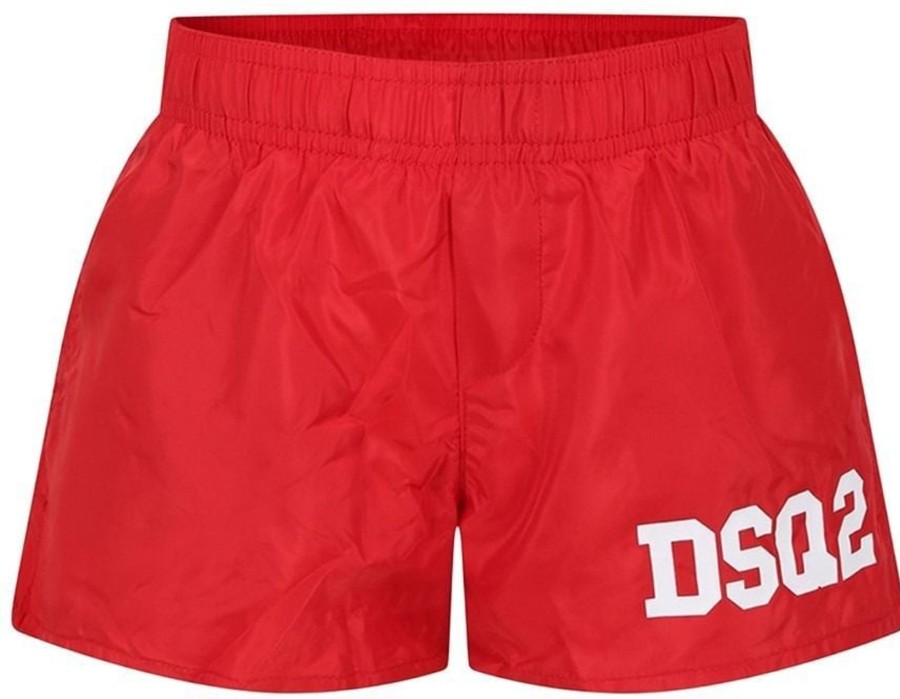 Kids Dsquared2 Badkleding | Dsquared2 Zwembroek Rood