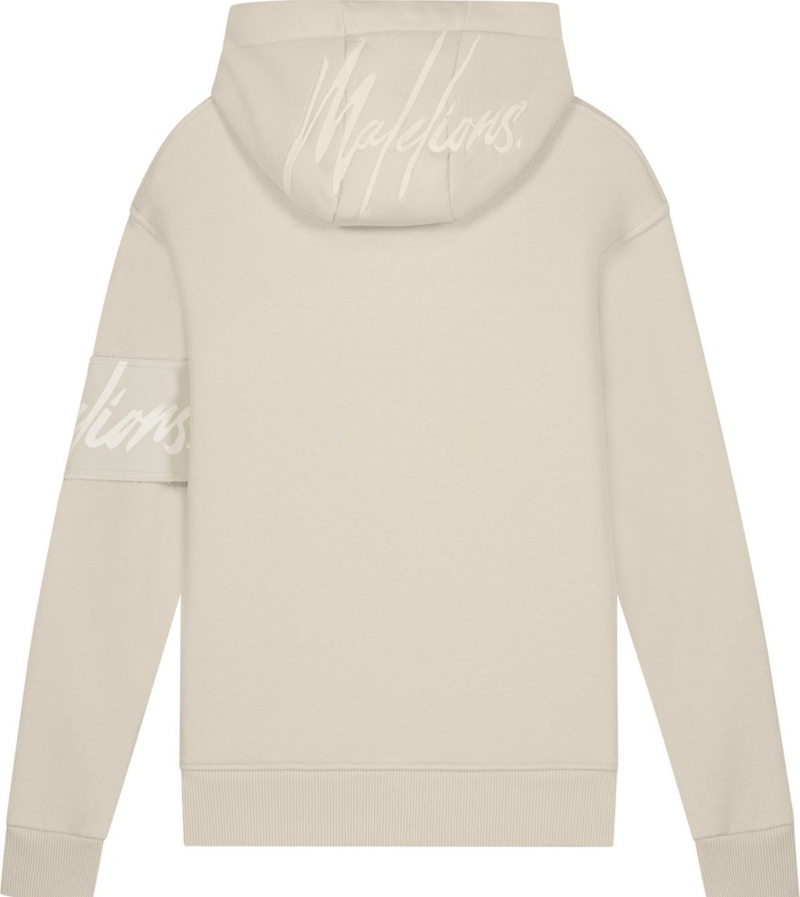 Dames Malelions | Malelions Captain Hoodie - Taupe Taupe