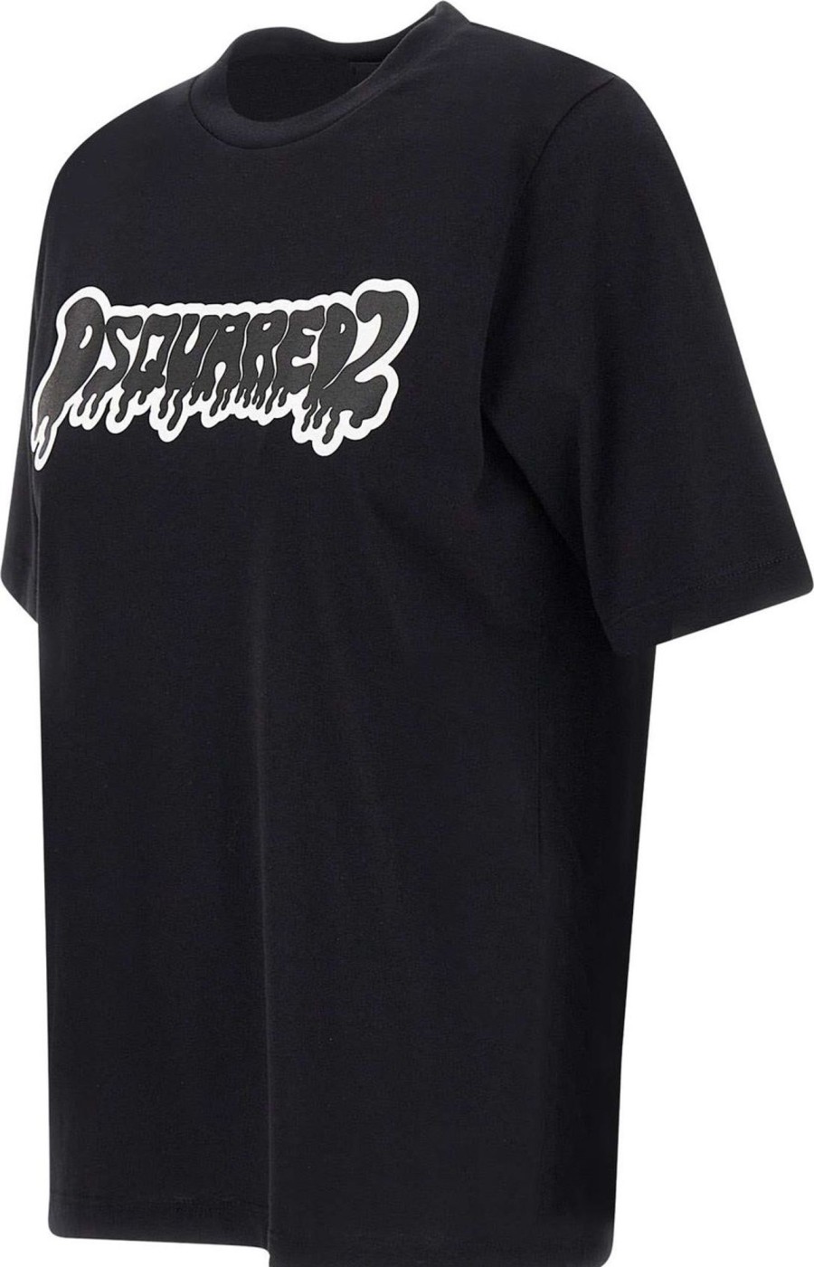 Dames Dsquared2 | Dsquared2 T-Shirts And Polos Black Zwart