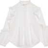 Kids Zadig et Voltaire Blouses | Zadig Et Voltaire Blouse Wit Wit