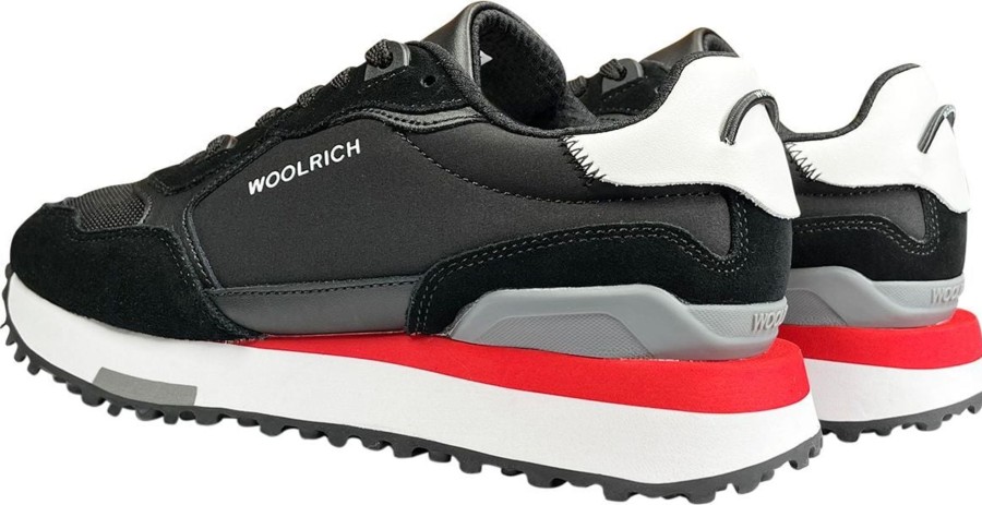 Heren Woolrich | Woolrich Sneaker Zwart Zwart