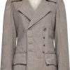 Dames Maison Margiela | Maison Margiela Maison Margiela Wool Blazer Bruin