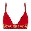 Dames Versace | Versace Swimming Bikini Top Rood