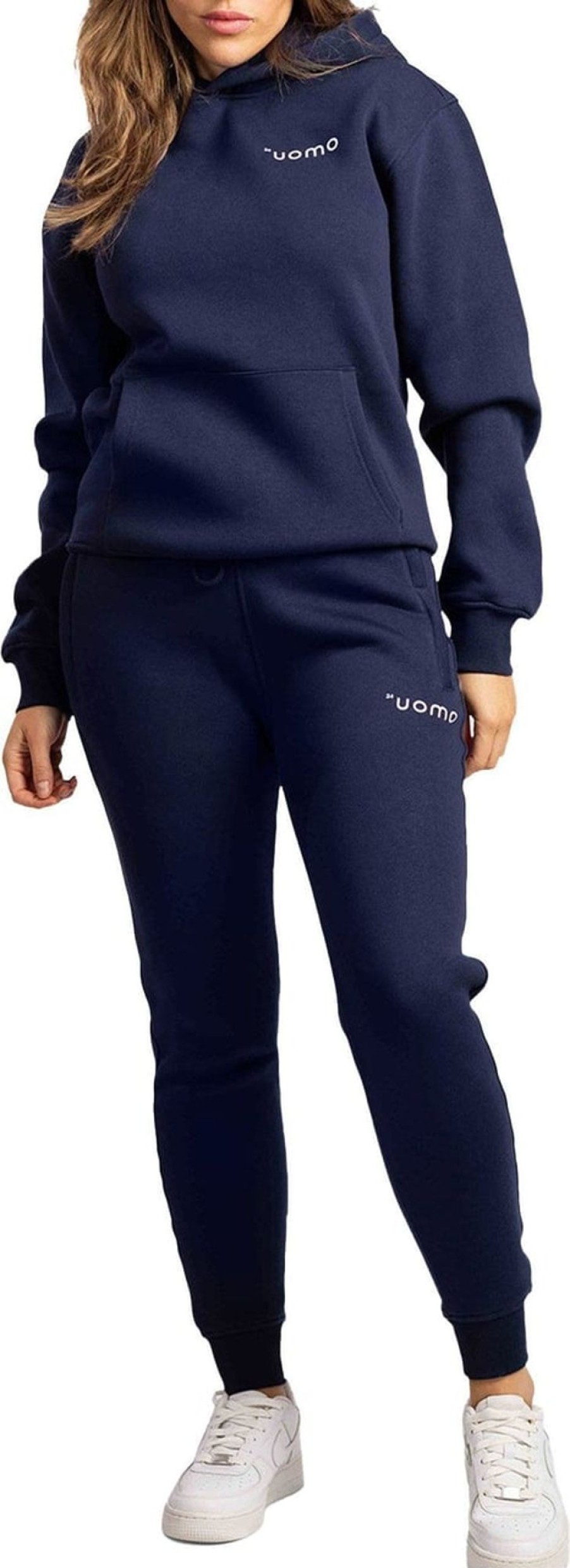 Dames 24 Uomo | 24 Uomo Basic 2.0 Trainingspak Dames Navy Blauw