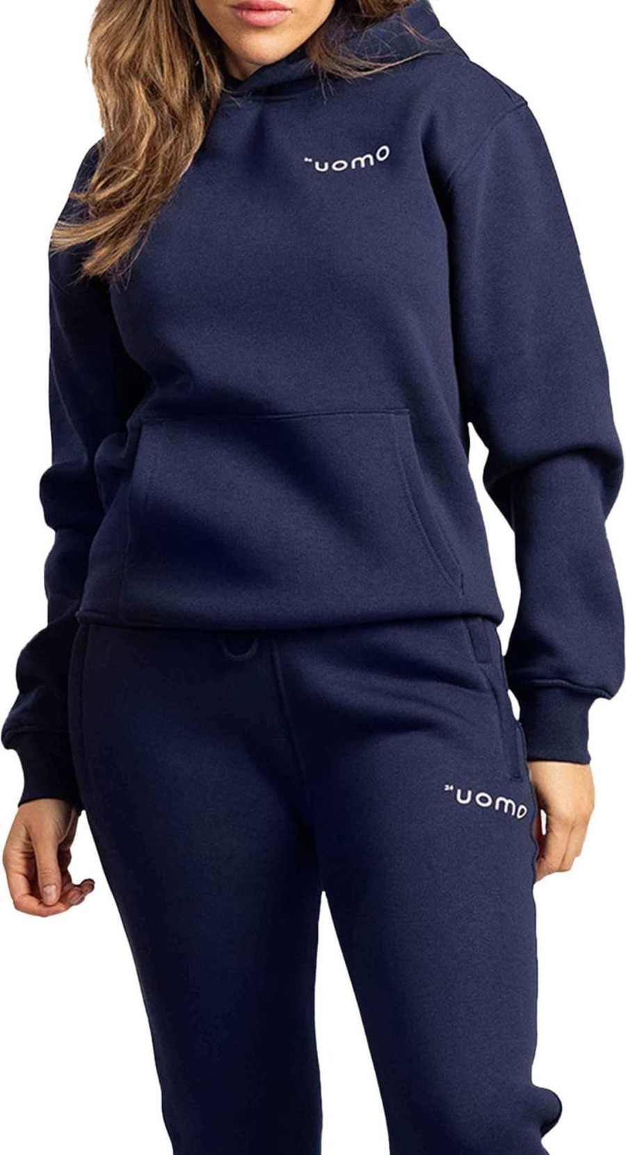 Dames 24 Uomo | 24 Uomo Basic 2.0 Trainingspak Dames Navy Blauw