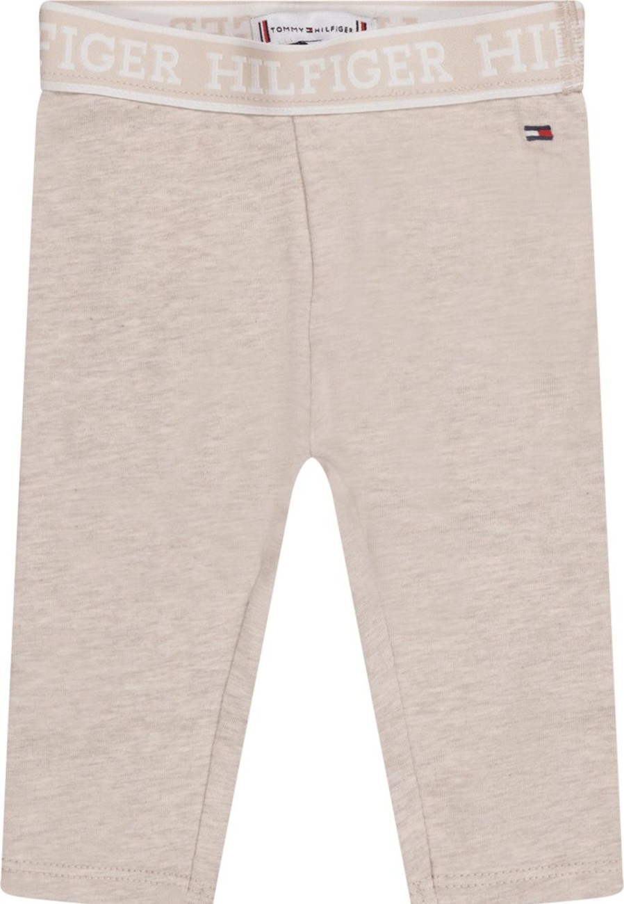 Kids Tommy Hilfiger Broeken | Tommy Hilfiger Tommy Hilfiger Baby Unisex Legging Beige Beige