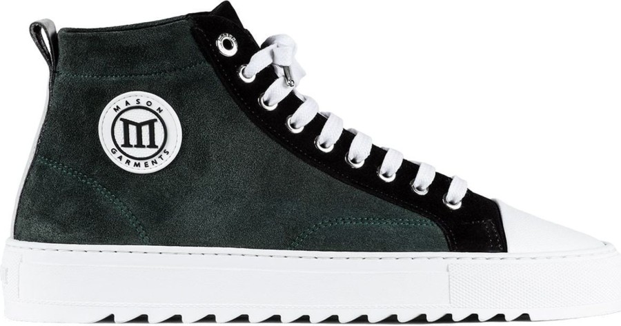 Heren Mason Garments | Mason Garments Sneaker Groen Groen