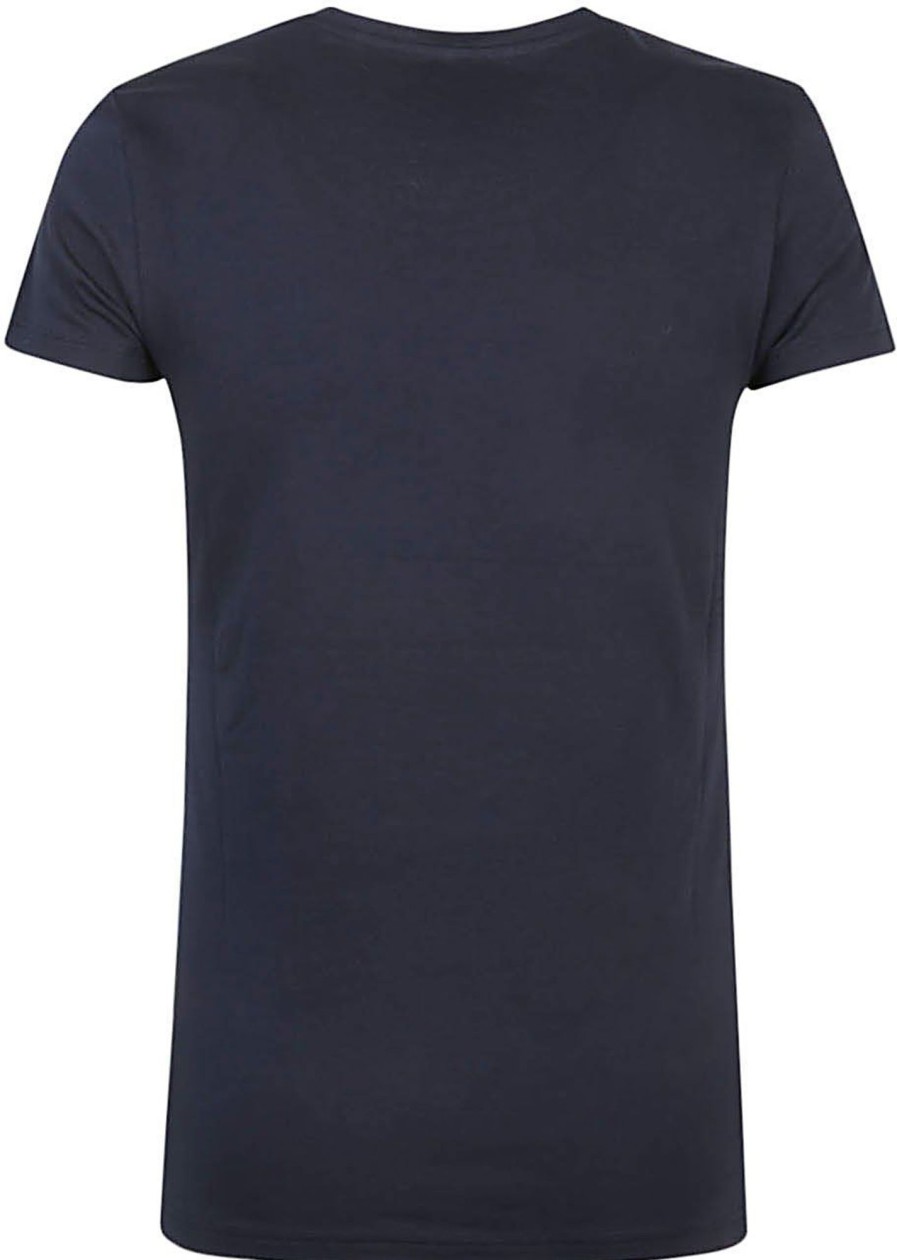 Dames Emporio Armani | Emporio Armani T-Shirts And Polos Blue Blauw