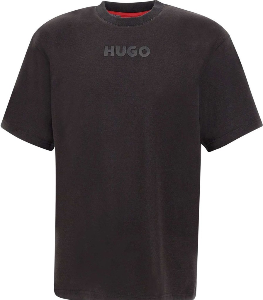 Heren Hugo Boss | Hugo Boss Boss T-Shirts And Polos Black Zwart