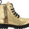 Kids Moschino Laarzen | Moschino Moschino Kinder Meisjes Laarzen Goud Metallic