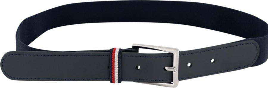 Kids Tommy Hilfiger Riemen | Tommy Hilfiger Tommy Hilfiger Kinder Jongens Riem Navy Blauw