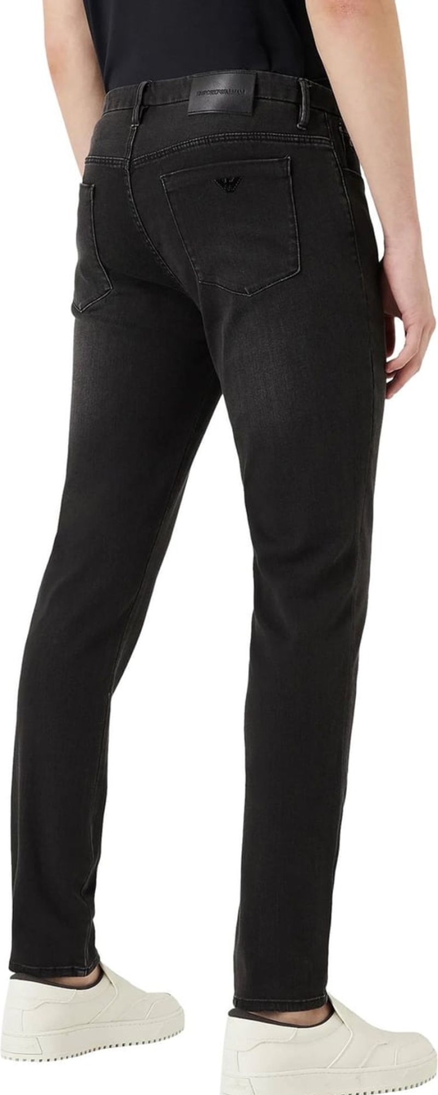 Heren Emporio Armani | Emporio Armani J11 Extra Slim-Fit Extra-Comfort Dg Grijs