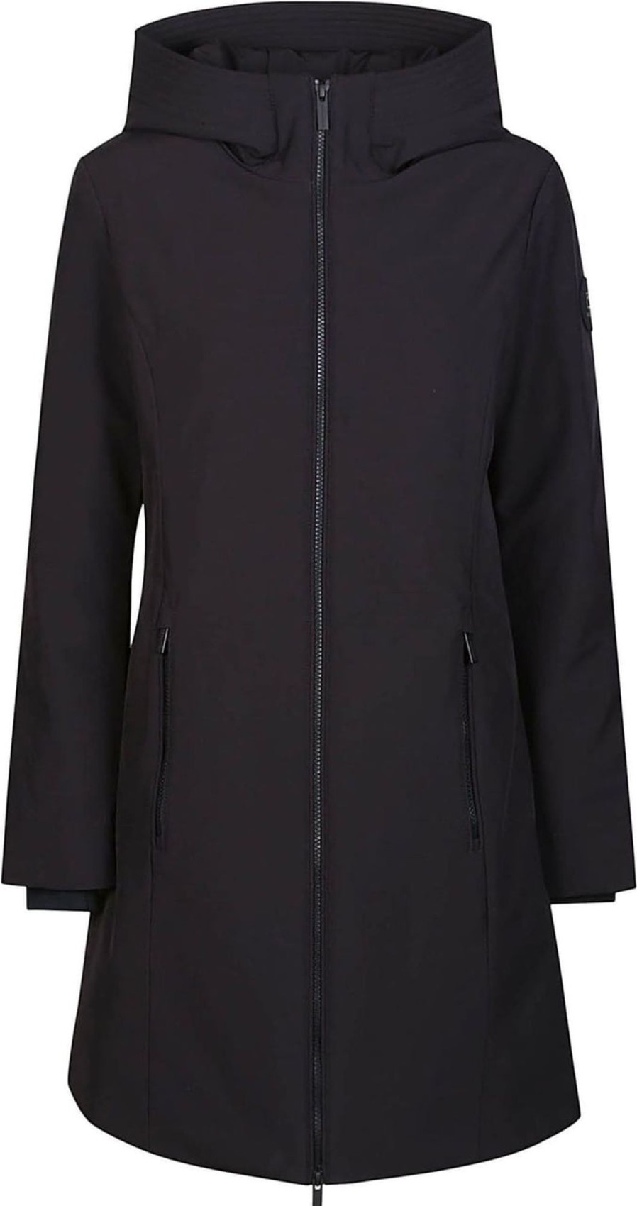 Dames Woolrich | Woolrich Firth Down Parka Black Zwart