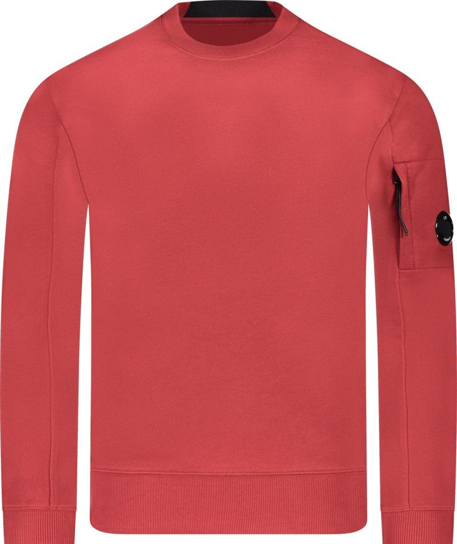 Heren CP Company | Cp Company C.P. Company Sweater Rood Rood