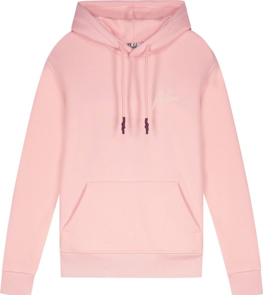 Dames Malelions | Malelions Signature Tracksuit - Pink Roze