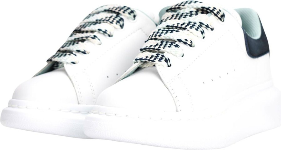 Kids Alexander McQueen Sneakers | Alexander Mcqueen Molly Sneaker White-Green Wit