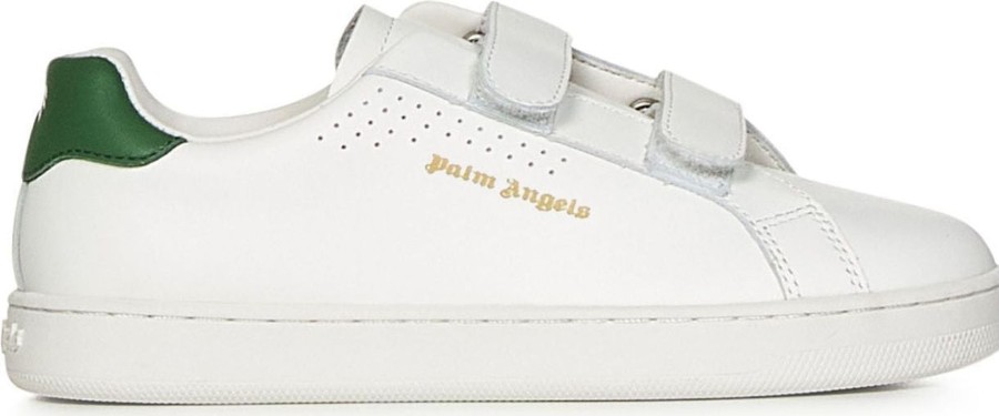 Kids Palm Angels Sneakers | Palm Angels Palm Angels Sneakers White Groen