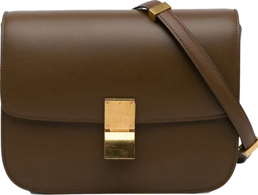 Dames Celine | Celine Medium Classic Box Bruin