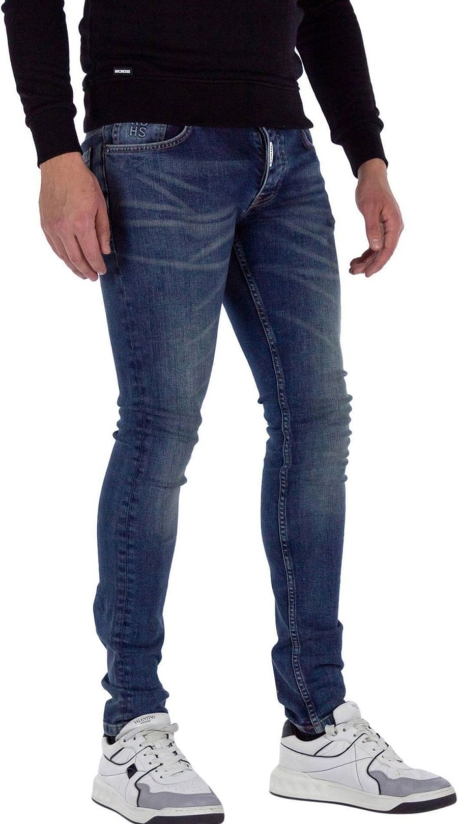 Heren Richesse | Richesse Mars Blue Jeans Blauw