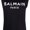 Dames Balmain | Balmain Top Black Zwart