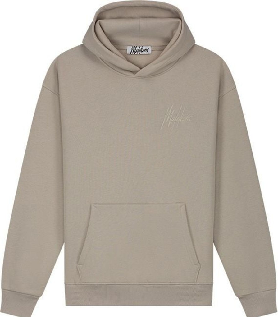 Dames Malelions | Malelions Women Nila Hoodie - Taupe Taupe