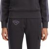 Dames Black Bananas | Black Bananas Wmn Twink Tracktop Dark Grey/Purple Grijs