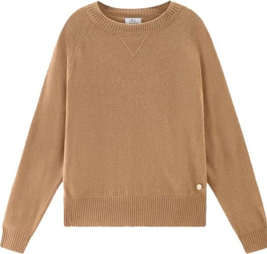 Dames Woolrich | Woolrich Sweaters Brown Bruin