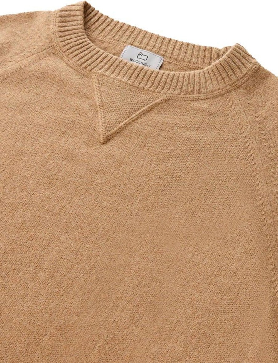 Dames Woolrich | Woolrich Sweaters Brown Bruin