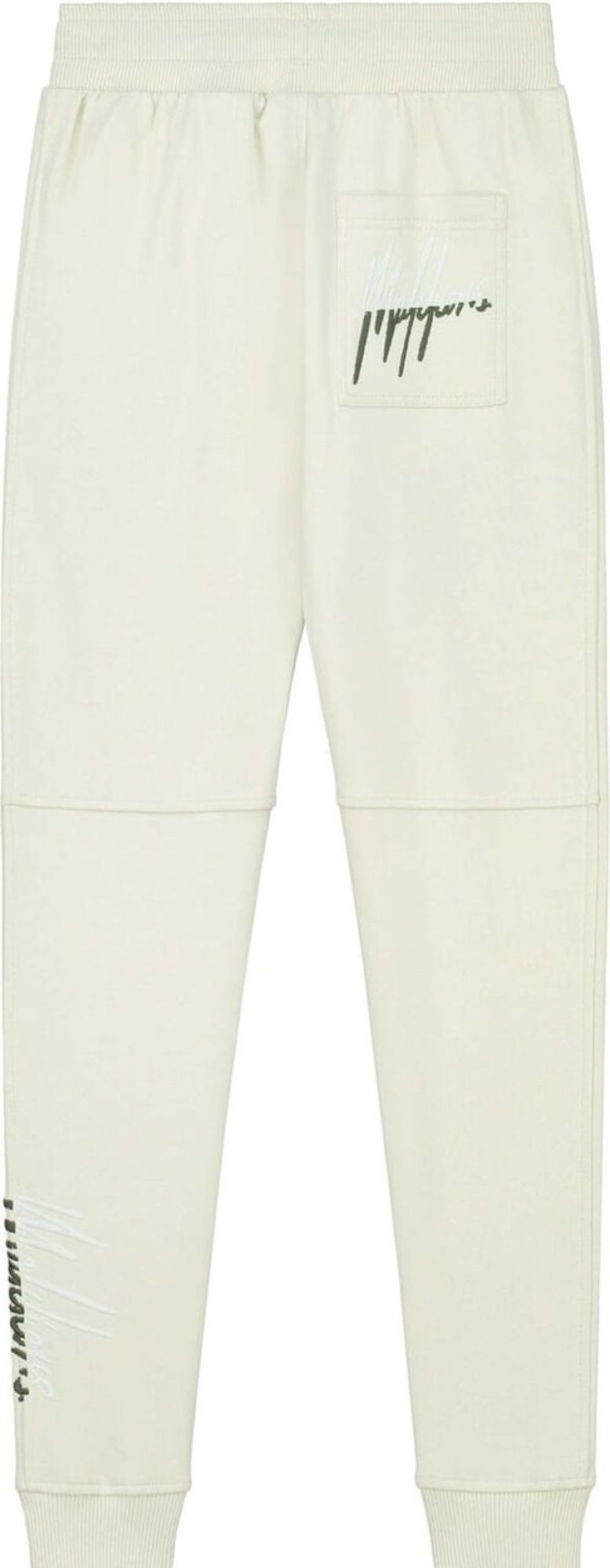 Kids Malelions Broeken | Malelions Split Trackpants - Beige/Brown Beige