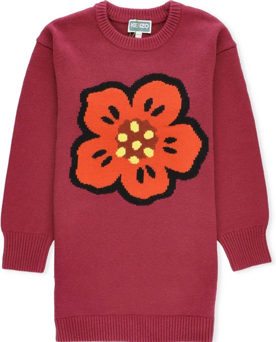 Kids Kenzo Jurken | Kenzo Dresses Bordeaux Bordeaux Bruin