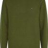 Heren Tommy Hilfiger | Tommy Hilfiger Tommy Hilfiger Trui Groen Katoen Maat L Truien Groen Groen