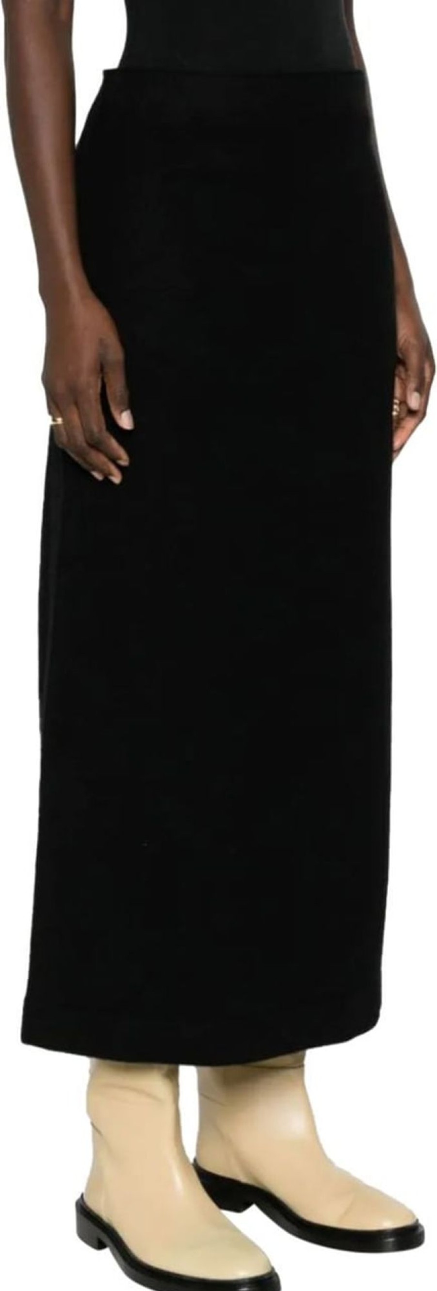 Dames Jil Sander | Jil Sander Skirt Black Zwart