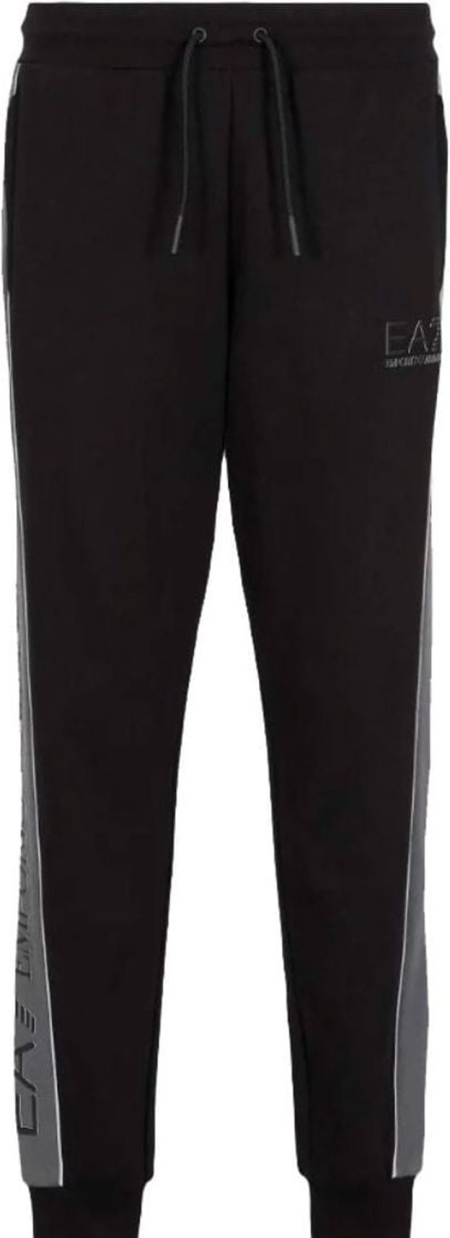 Heren EA7 | Ea7 Ea7 Emporio Armani Sweatpants Athletic Colour Black Zwart