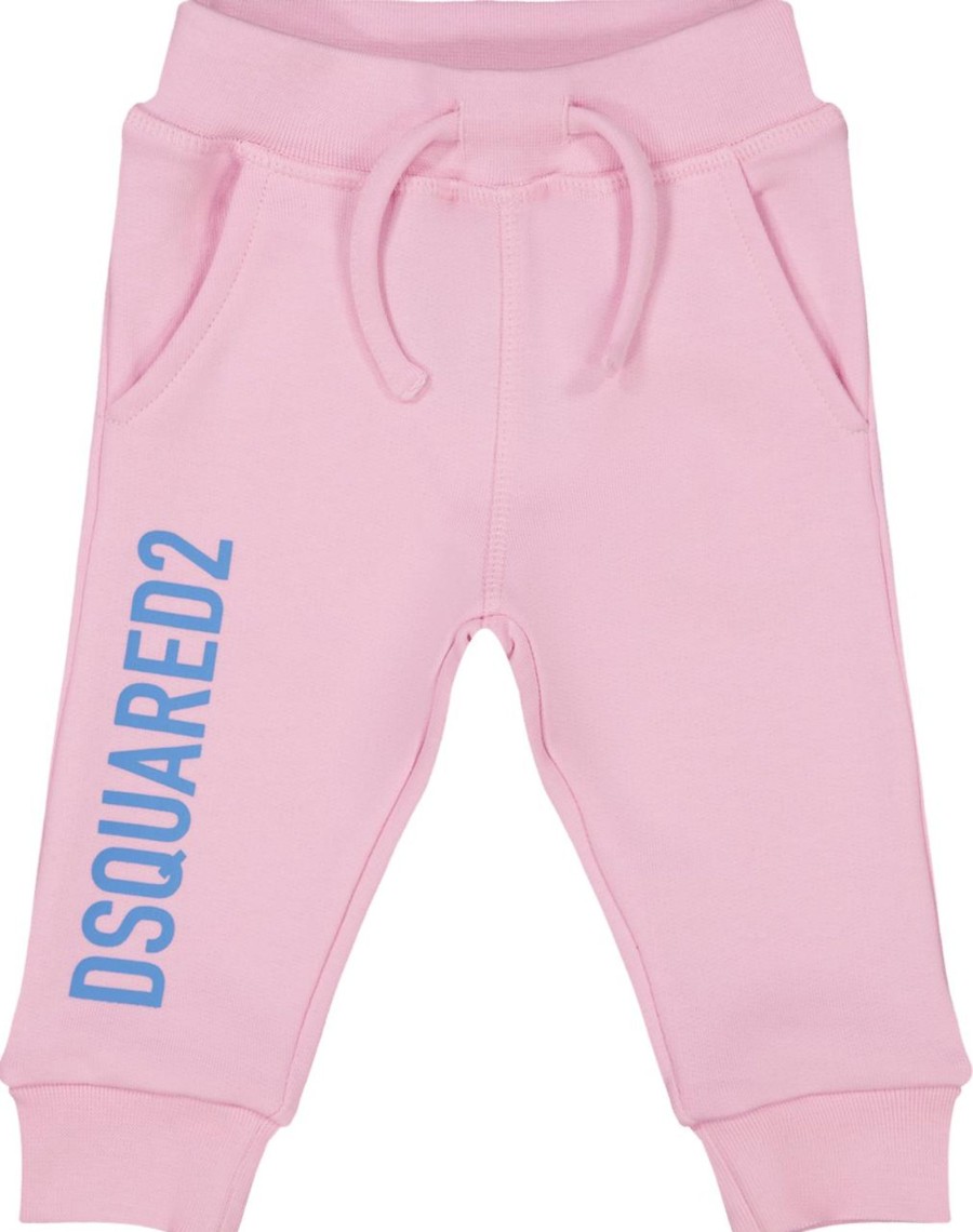 Kids Dsquared2 Broeken | Dsquared2 Dsquared2 Baby Meisjes Broek Roze Roze