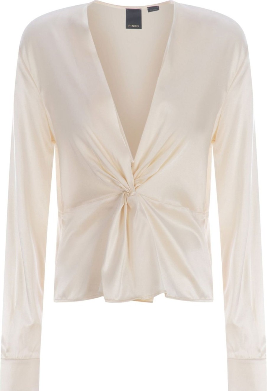 Dames Pinko | Pinko Pinko Shirts Ivory Wit