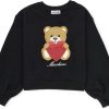 Kids Moschino Truien | Moschino Sweaters Black Zwart