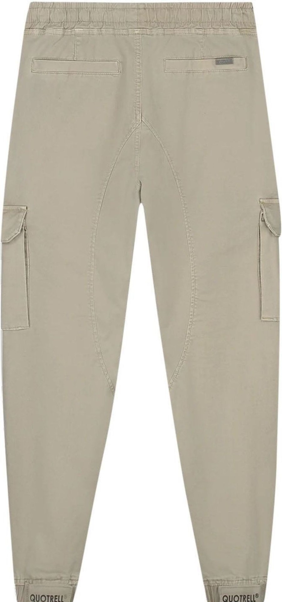 Dames Quotrell | Quotrell Brockton Cargo Pants | Sand/Black Beige