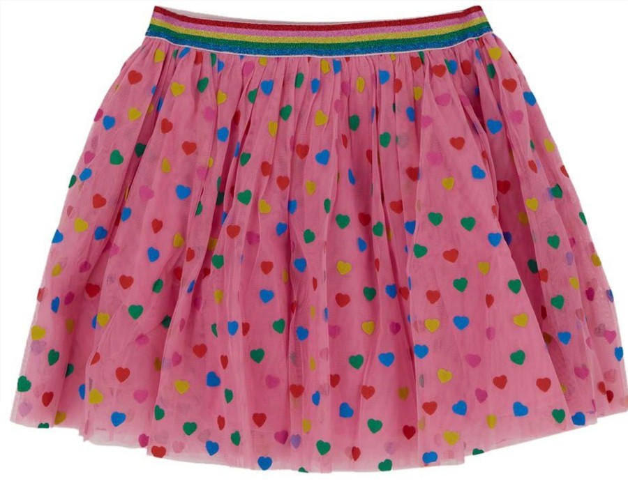 Kids Stella McCartney Rokken | Stella Mccartney Hearts Skirt Roze