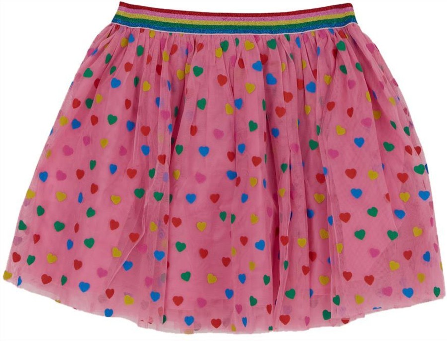 Kids Stella McCartney Rokken | Stella Mccartney Hearts Skirt Roze